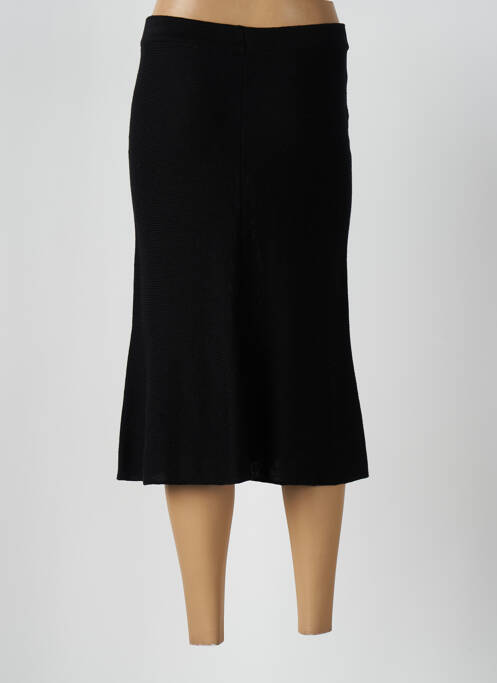 Fustă midi negru OLIVER JUNG femeie