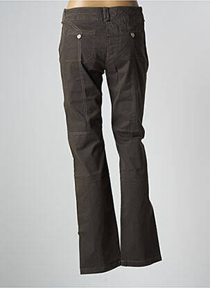 Pantalon drept elasticitate mărime normală verde MAT DE MISAINE femeie