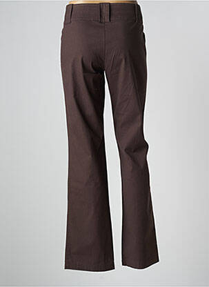Pantalon drept elasticitate mărime normală maro MAT DE MISAINE femeie