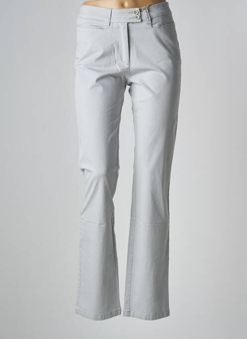 Pantalon drept gri MAT DE MISAINE femeie