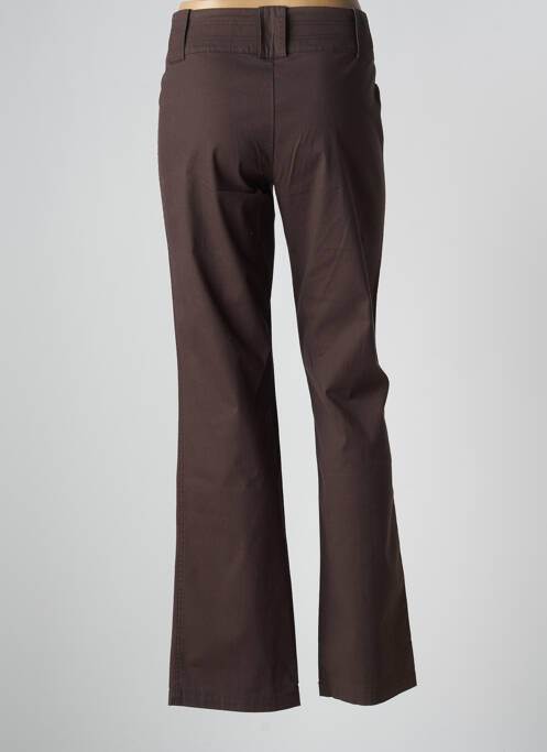 Pantalon drept maro MAT DE MISAINE femeie
