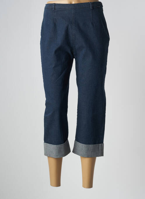 Pantalon trei sferturi albastru MAT DE MISAINE femeie