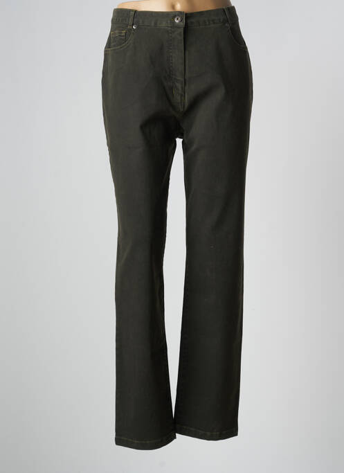 Pantalon slim elasticitate mărime normală verde MAT DE MISAINE femme