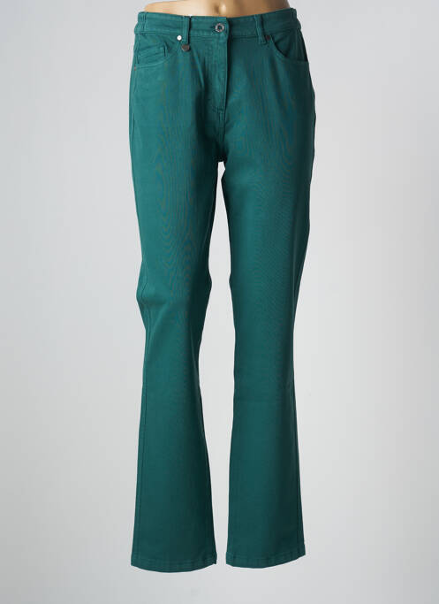 Pantalon drept verde SAINT JAMES femeie
