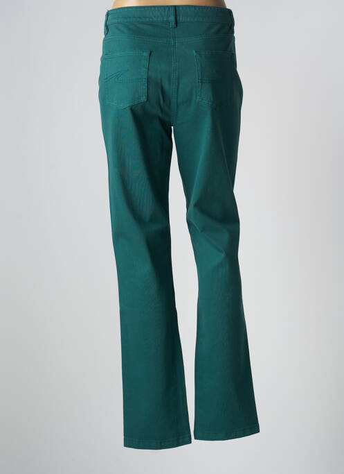 Pantalon drept verde SAINT JAMES femeie