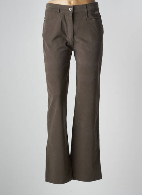 Pantalon drept verde SAINT JAMES femeie