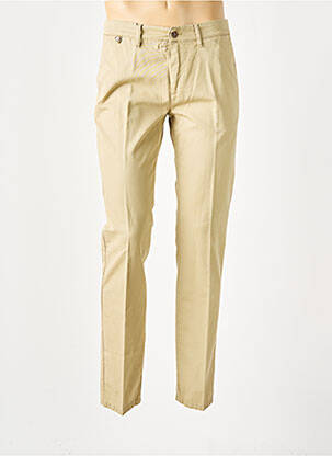 Pantalon drept croială dreaptă bej LCDN bărbat
