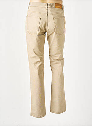 Pantalon drept croială dreaptă bej LCDN bărbat