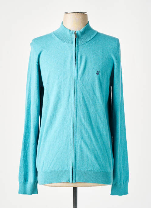 Vestă cu mâneci lungi albastru CAMBRIDGE bărbat