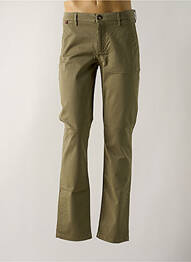 Pantalon chino elasticitate mărime normală verde LEE COOPER homme