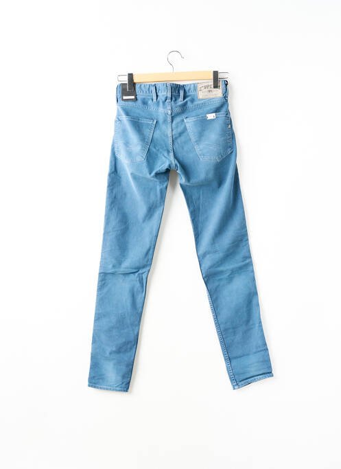 Blugi cu croială slim albastru REPLAY femeie