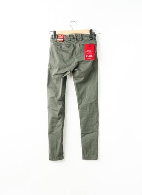 Pantalon chino verde REPLAY femeie