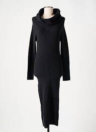 Rochie lungă mâneci lungi mâneci lungi negru ESSENTIEL femeie