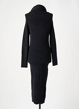 Rochie lungă mâneci lungi mâneci lungi negru ESSENTIEL femeie