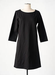 Rochie midi mâneci 3/4 mâneci 3/4 negru MAYJUNE femme