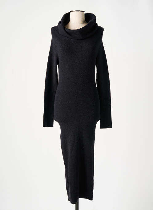 Rochie lungă negru ESSENTIEL femeie