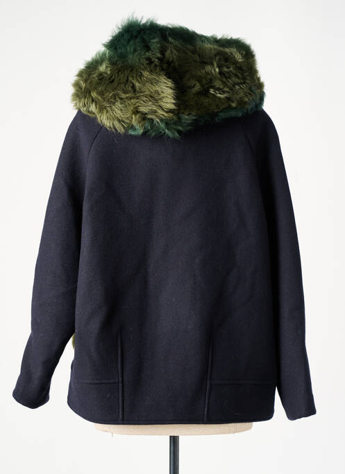 Palton lung albastru LIVEN femeie