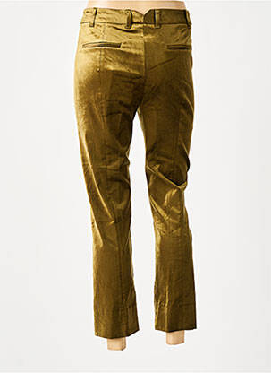 Pantalon 7/8 talie înaltă talie înaltă verde ESSENTIEL ANTWERP femeie