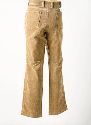 Pantalon drept țesătură catifea mărime normală bej CAMEL ACTIVE bărbat