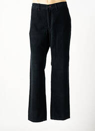 Pantalon drept țesătură catifea mărime normală negru KUDIS BRAND homme