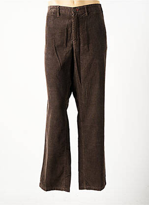 Pantalon drept maro KUDIS BRAND bărbat