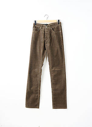 Pantalon drept țesătură catifea mărime normală maro CAMEL ACTIVE bărbat