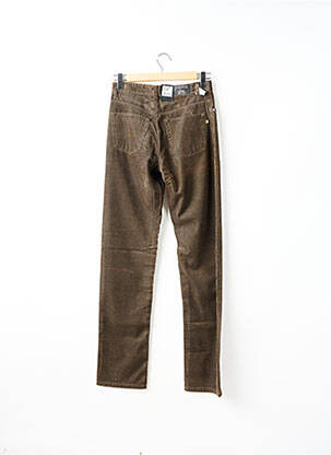 Pantalon drept țesătură catifea mărime normală maro CAMEL ACTIVE bărbat