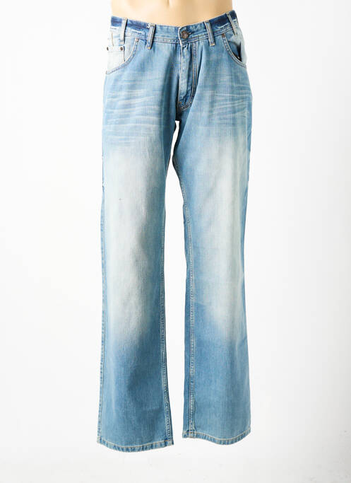 Blugi cu croială dreaptă albastru REPLIKA bărbat