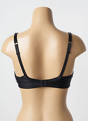 Sutien efect material satinat top sutien modelat negru AUBADE femeie