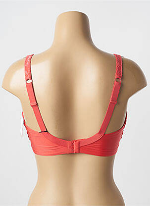Sutien efect material satinat top sutien modelat portocalie AUBADE femeie