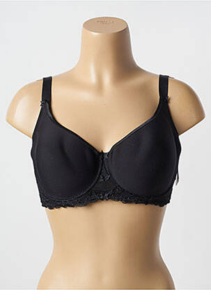 Sutien efect material satinat top sutien modelat negru AUBADE femeie