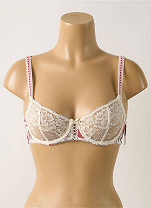 Sutien sutien balconet cu decolteu înalt sutien balconet cu decolteu înalt alb AUBADE femeie