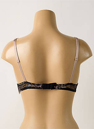 Sutien efect material satinat top sutien modelat negru AUBADE femeie
