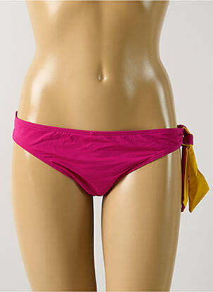 Chiloți de baie roz AUBADE femeie