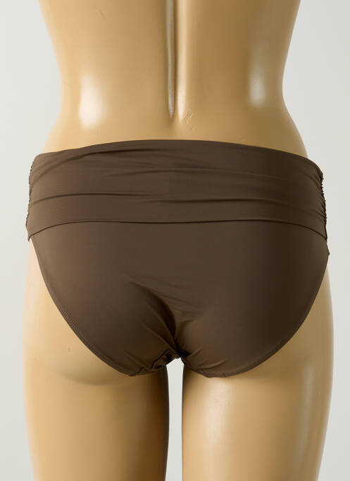 Chiloți de baie maro AUBADE femeie