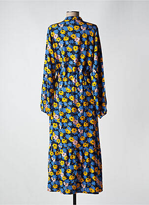 Rochie lungă mâneci lungi mâneci lungi albastru COMPAÑIA FANTASTICA femeie