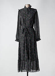 Rochie lungă mâneci lungi mâneci lungi negru MOLLY BRACKEN femeie