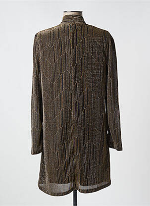 Rochie scurtă mâneci lungi mâneci lungi auriu COMPAÑIA FANTASTICA femeie