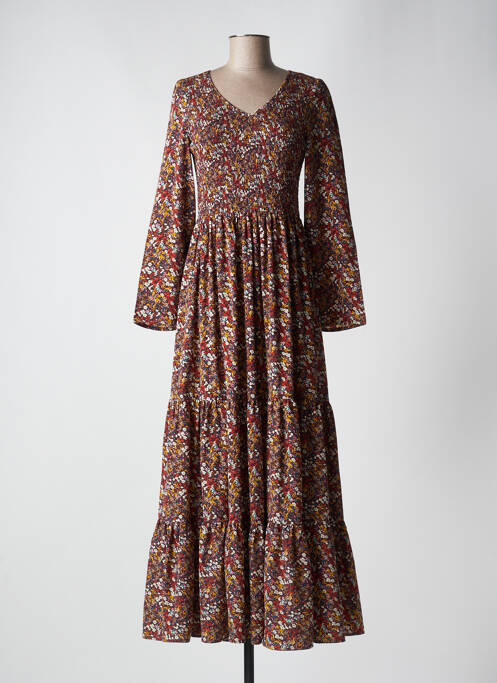 Rochie lungă maro MOLLY BRACKEN femeie