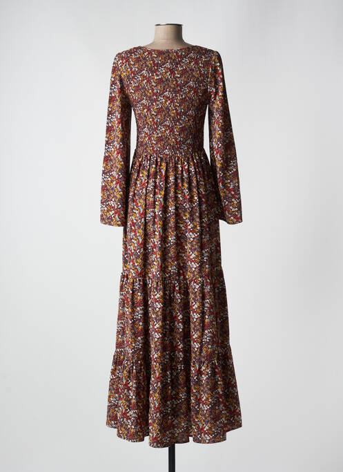 Rochie lungă maro MOLLY BRACKEN femeie