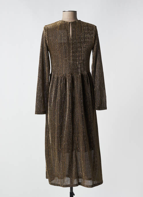 Rochie midi auriu COMPAÑIA FANTASTICA femeie