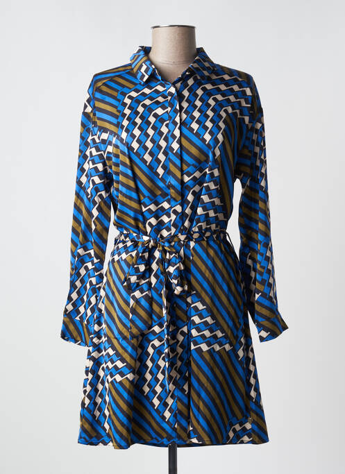 Rochie scurtă albastru FREEMAN T.PORTER femeie