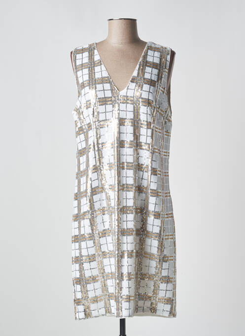 Rochie midi alb ANONYME DESIGNERS femeie