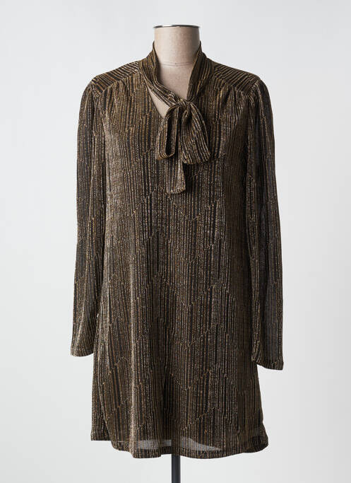 Rochie scurtă auriu COMPAÑIA FANTASTICA femeie