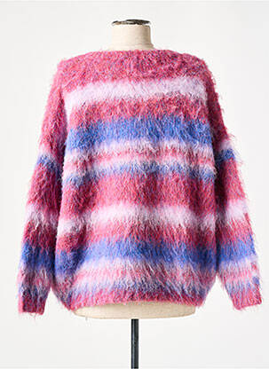 Pulover elasticitate mâneci lungi roz MOLLY BRACKEN femeie