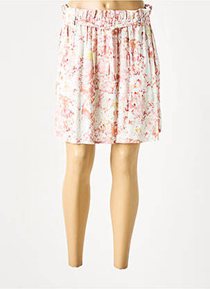 Fustă scurtă roz CALIE femeie