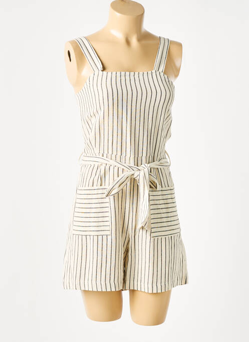 Salopetă scurtă bej COMPAÑIA FANTASTICA femeie