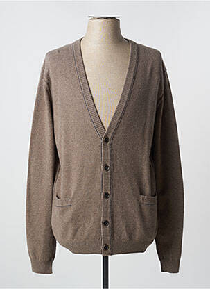 Vestă cu mâneci lungi maro HUGO BOSS bărbat