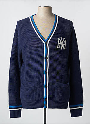 Vestă cu mâneci lungi tricot gros albastru TOMMY HILFIGER bărbat