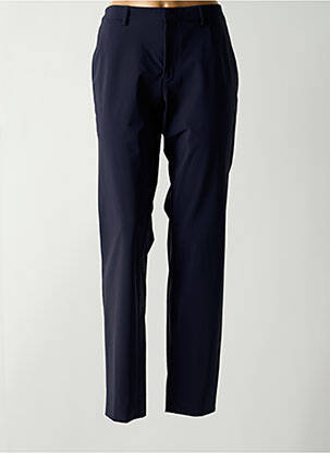 Pantalon chino țesătură poplin mărime normală albastru TOMMY HILFIGER femeie